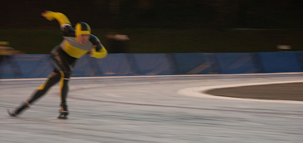 Swedish Championships 2006, speed skating, ice, Daniel Vestman.