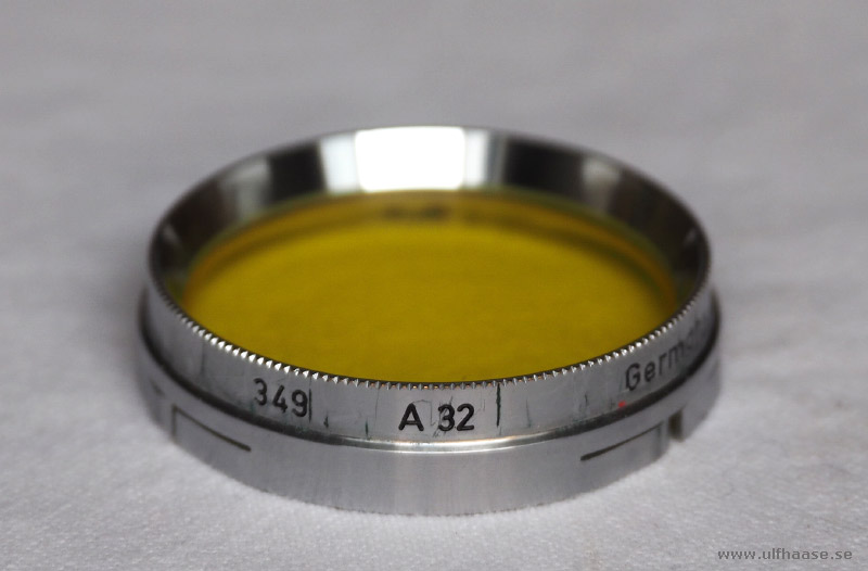 Zeiss Ikon 349 yellow lens filter