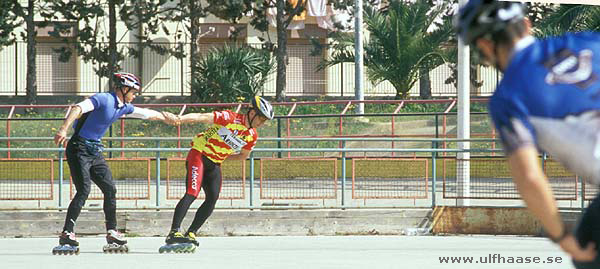 Pattinodromo Comunale Sassari, inline skating track in Sassari, Sardinien Sardinia, Experts in Speed 2003 inlines