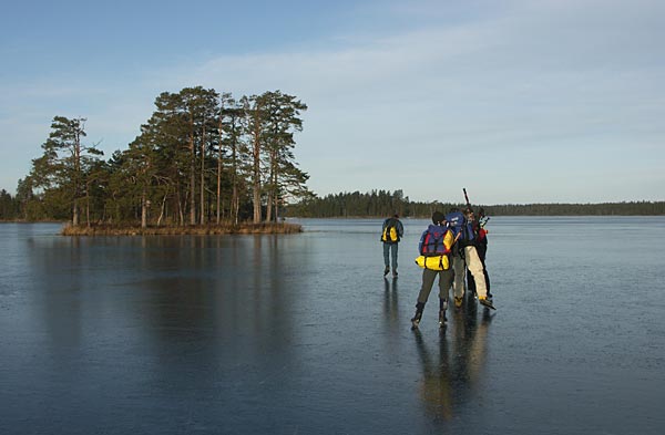 Ice skating in the Finspång area