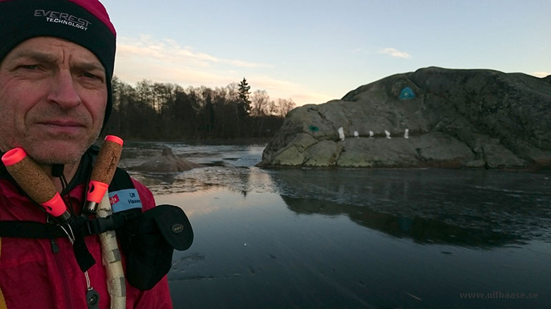 Ice skating in the Stockholm area, 2015.