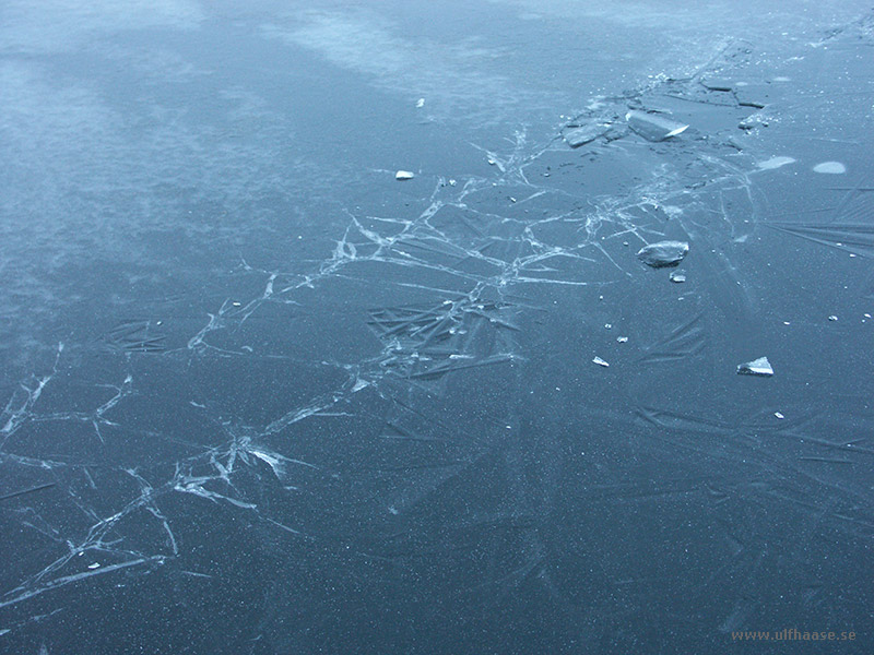 Ice skating in the Stockholm area, 2015.