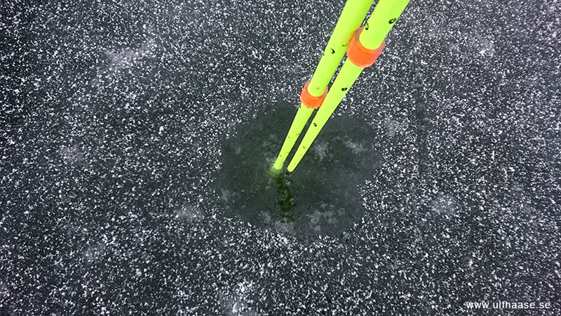 Ice skating on Lake Mälaren.