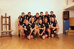 Team Södermalms IK inlines, photo session 2004.