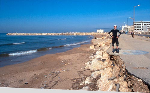 Inline skating in Tartus, Syria