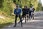 An autumn tour in Roslagen on inline skates.