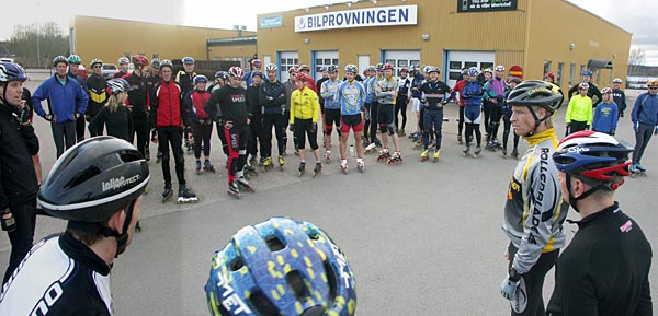 Inline skating camp Motala 2006