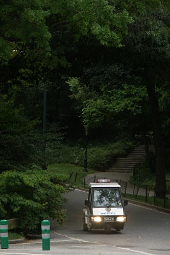 Central Park, New York, inline skating