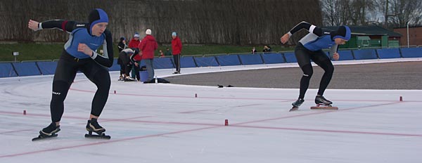 Swedish Championships 2006, speed skating, ice.