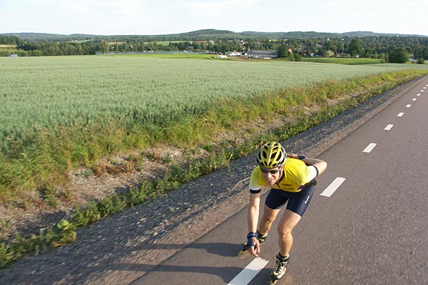 Inline skating in Stora Tuna - Gustafs 2006