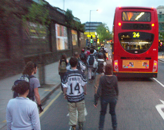 London Fridy Night Skate