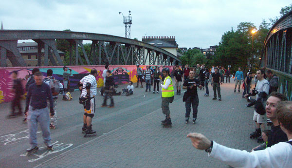 London Fridy Night Skate