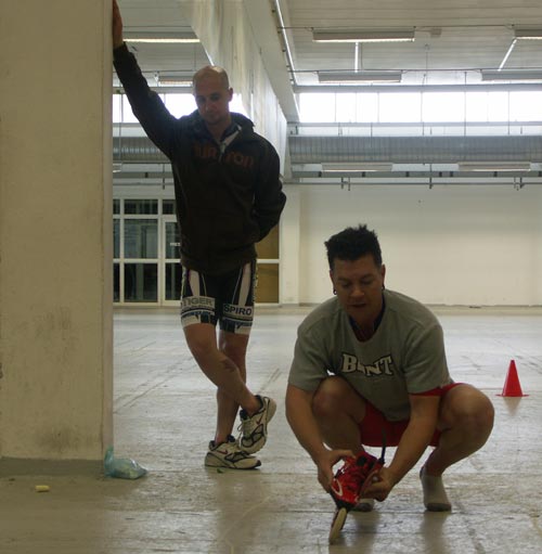 Inline skating camp w/Publow and Arndt, Örebro 2008.