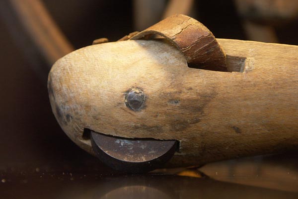 Old inline skates, Castle of Thun.