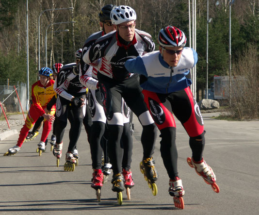 Inline skating camp with Christophe Audoire, Örebro 2009.