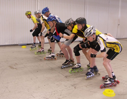 Inline skating camp with Christophe Audoire, Örebro 2009.