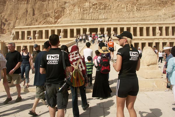 Egyptian Marathon, Luxor 2010, inline skating.