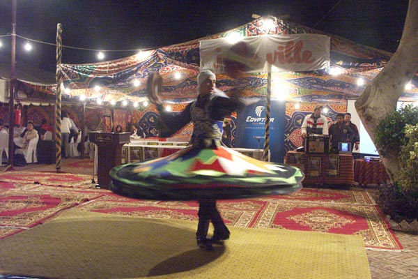 Egyptian Marathon, Luxor 2010, inline skating.