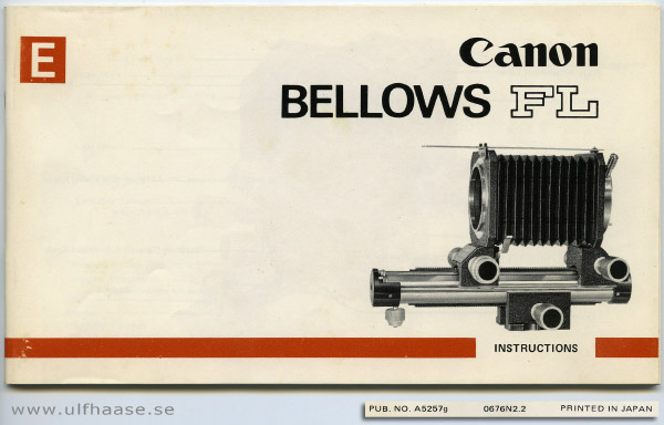 Canon Bellows FL