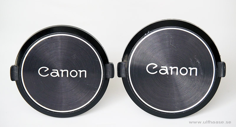 Canon FD lens cap