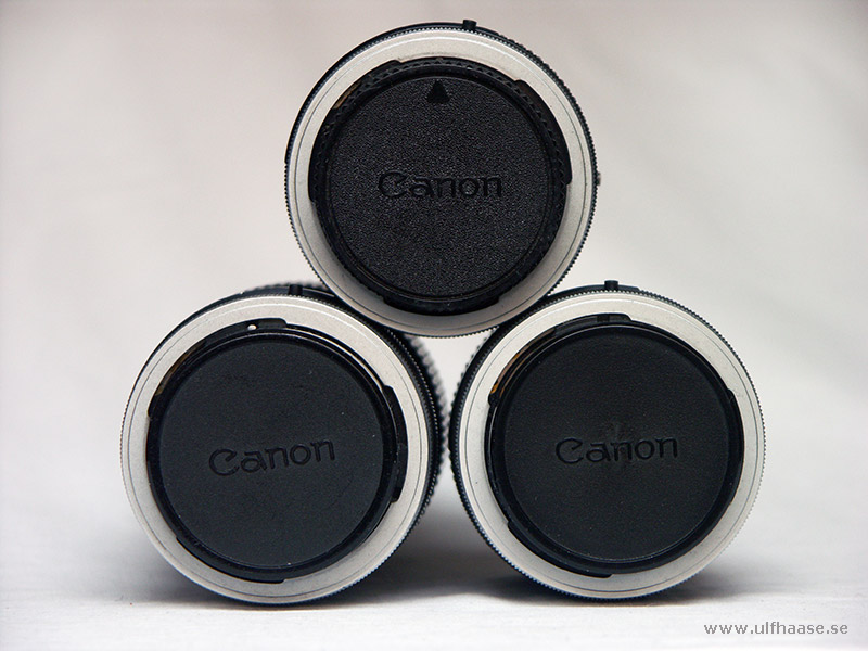 Canon FD rear lens cap