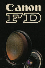 Canon FDn lenses (brochure), 1980