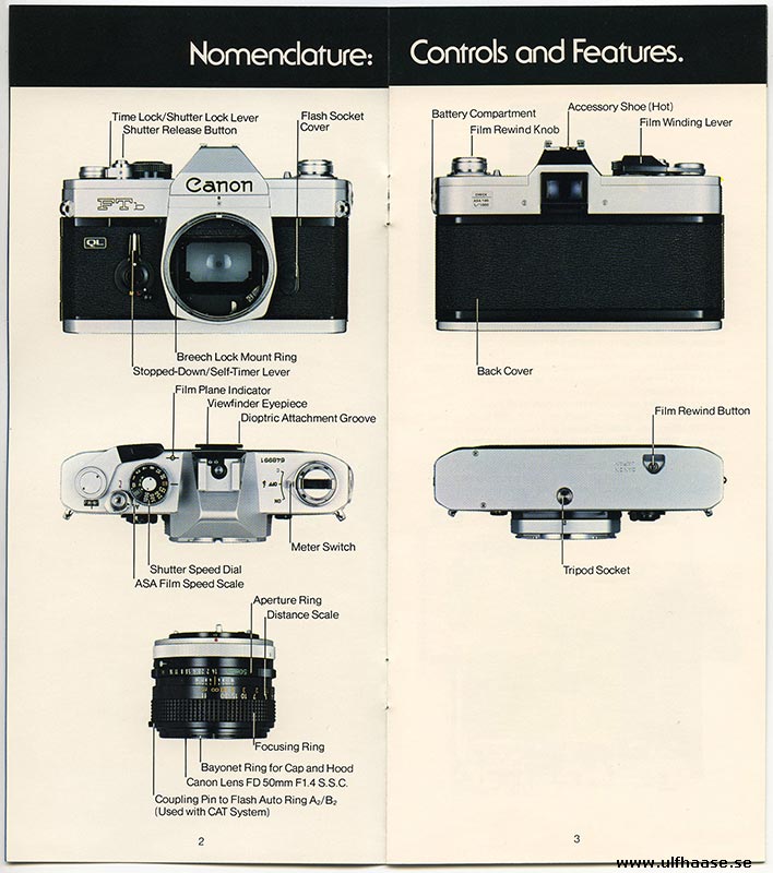 Canon FTb-N brochure