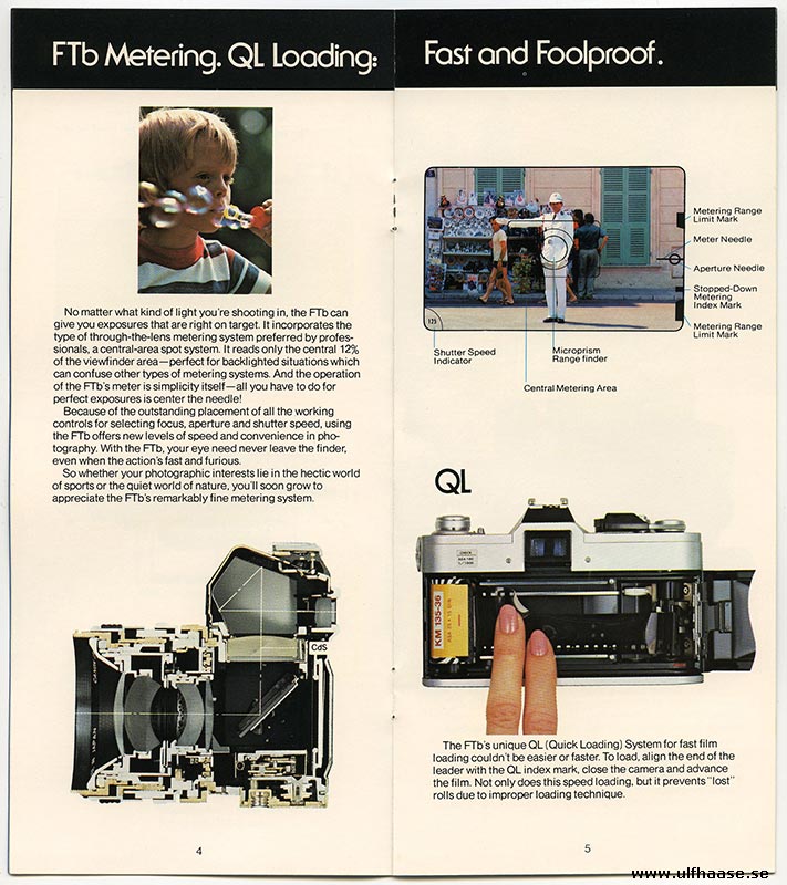 Canon FTb-N brochure