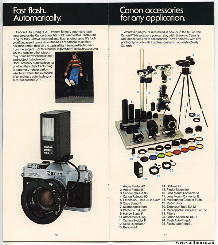 Canon FTb-N brochure