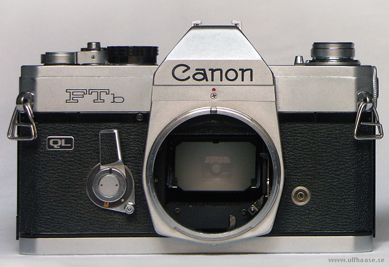 Canon FTb silver finish