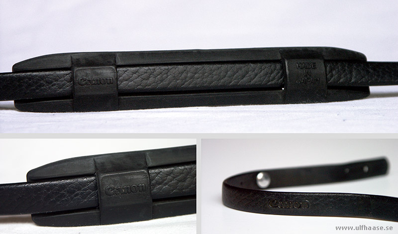 Canon neck strap