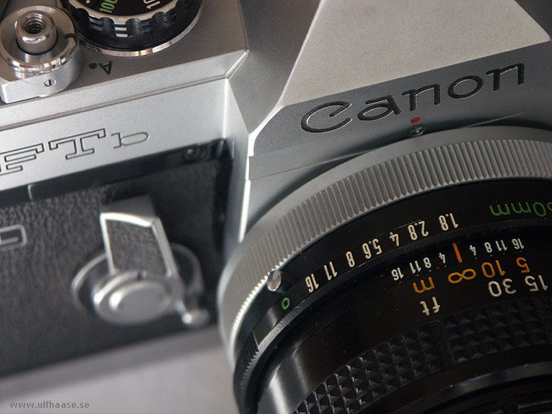 Canon FTb silver finish