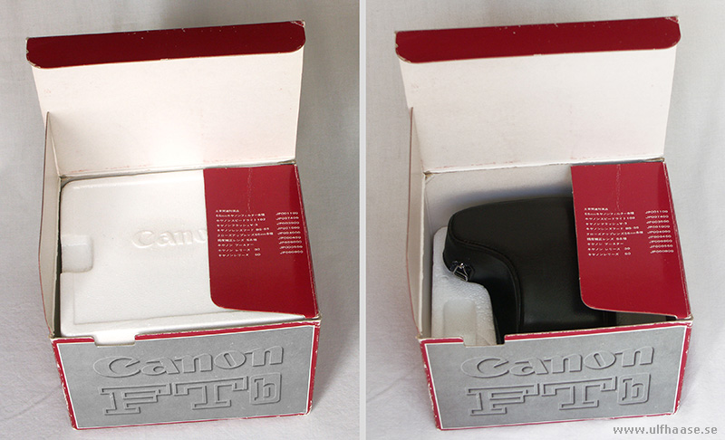 Canon FTb original box