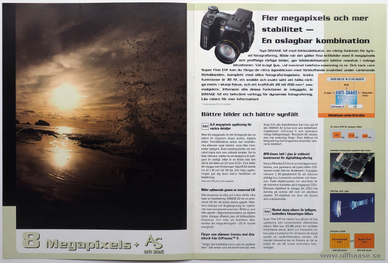 Konica Minolta Dimage A2 brochure