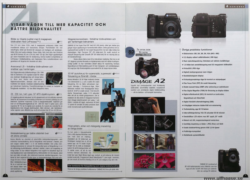 Konica Minolta Dimage brochure