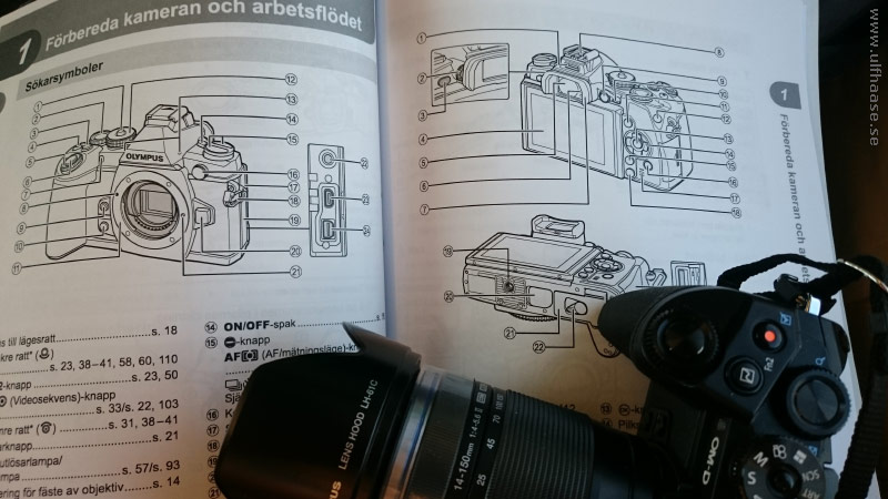 Olympus OM-D E-M1 manual