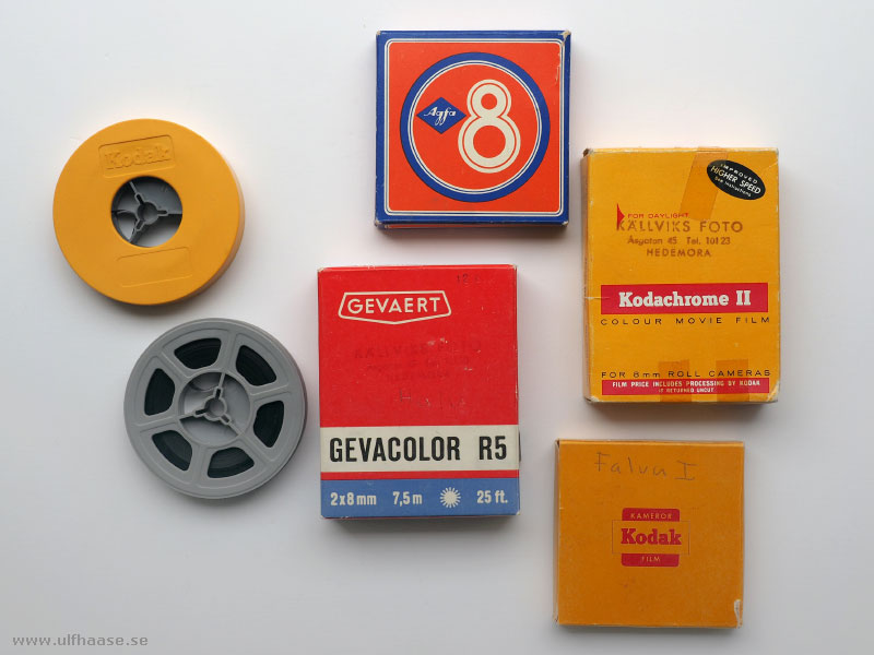 Standard 8 mm film/Double 8 mm film