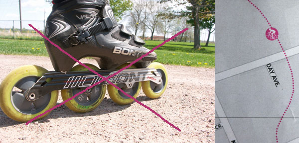 Inline skating in Charlottetown 2012