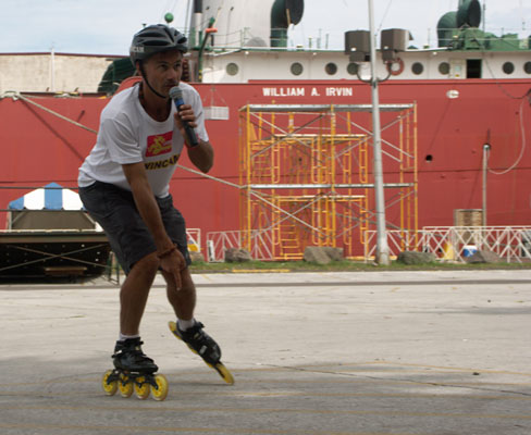 NorthShore Inline Marathon 2010, Eddy Matzger.