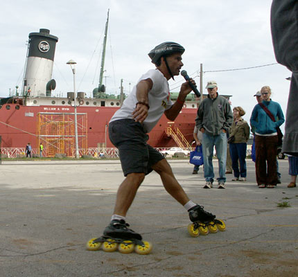 NorthShore Inline Marathon 2010, Eddy Matzger.