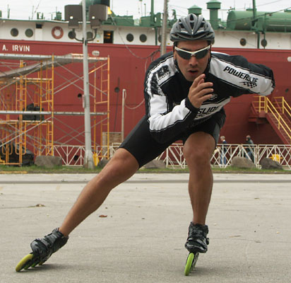 NorthShore Inline Marathon 2010 Jorge Botero.