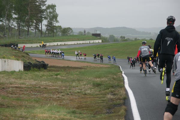 Sweden 12h Roller, Falkenberg, 12 hour skating relay.