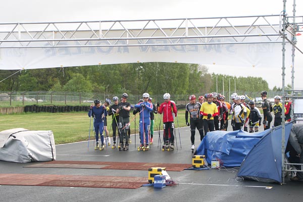 Sweden 12h Roller, Falkenberg, 12 hour skating relay.