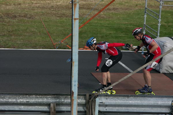 Sweden 12h Roller, Falkenberg, 12 hour skating relay.