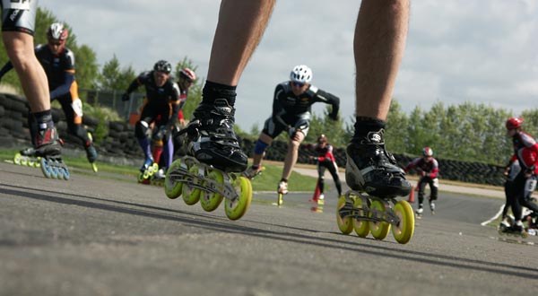 Sweden 12h Roller, Falkenberg, 12 hour skating relay.