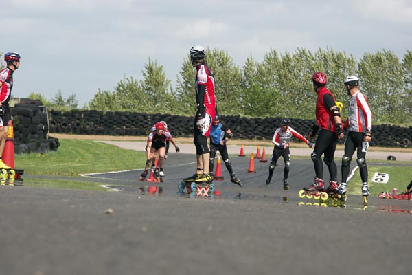 Sweden 12h Roller, Falkenberg, 12 hour skating relay.