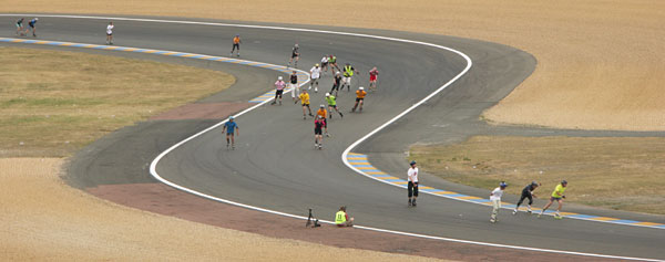 Le Mans 24 Rollers 2008, 24 hour skate.