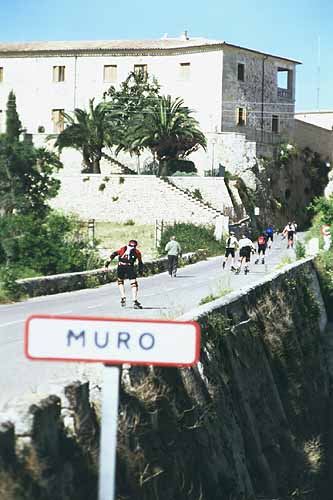 Mallorca inline skating