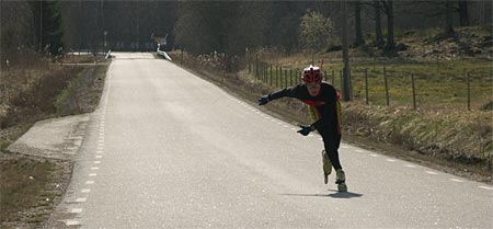 Inline skating camp in Opphem/Rimforsa 2005