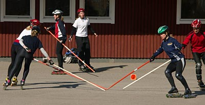 Inline skating camp in Opphem/Rimforsa 2005